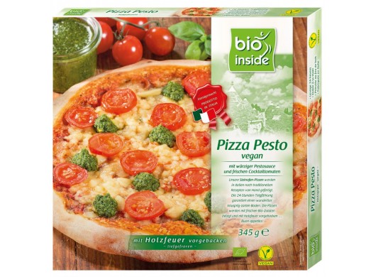 Bio pizza pesto vegan 350g
