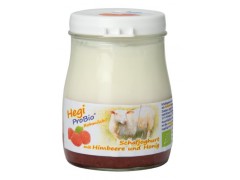 Bio ovčí jogurt malinový 180g